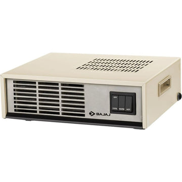 Bajaj 2000 W Blow Hot (267240) Fan Forced Circulation Room Heater (Off White/Black)